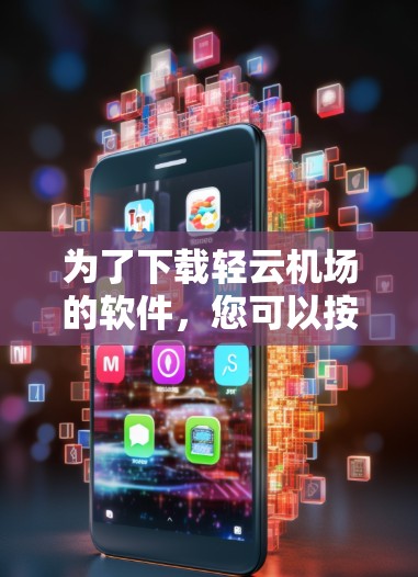 为了下载轻云机场的软件，您可以按照以下步骤操作