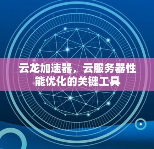 云龙加速器，云服务器性能优化的关键工具