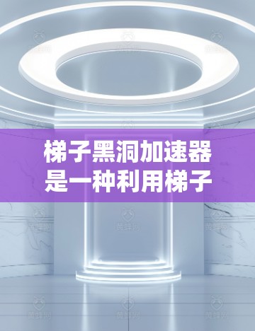 梯子黑洞加速器是一种利用梯子结构和黑洞引力场来加速信息传输的技术，可能用于通信、数据传输或量子计算领域。以下是对其原理和应用的详细分析
