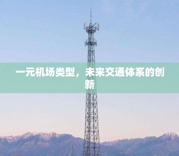 一元机场类型，未来交通体系的创新