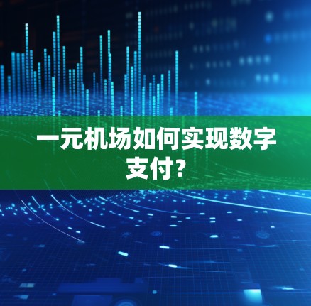 一元机场如何实现数字支付? 一元机场如何实现数字支付?