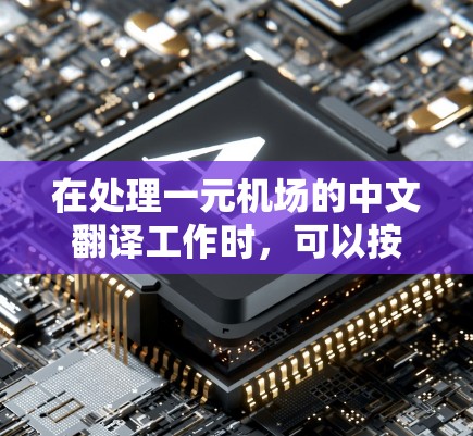在处理一元机场的中文翻译工作时，可以按照以下步骤进行