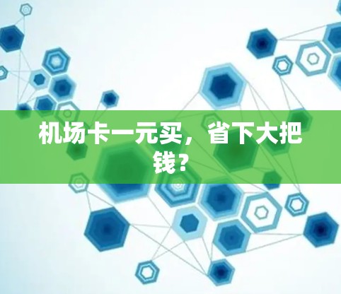 机场卡一元买,省下大把钱? 机场卡一元买,省下大把钱?