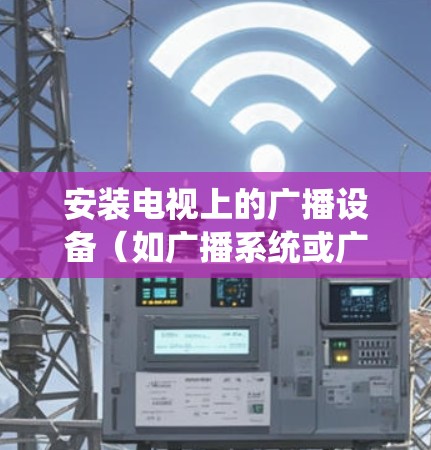 安装电视上的广播设备（如广播系统或广播模块）需要按照步骤进行。以下是安装电视广播设备的一般步骤，适用于大多数支持电视广播功能的电视