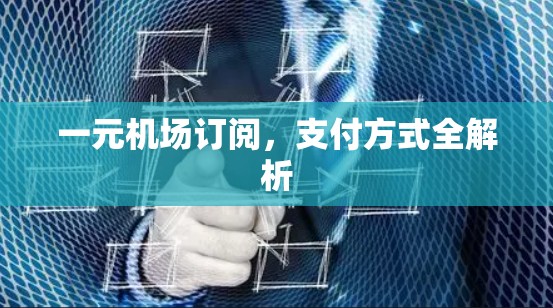 一元机场订阅，支付方式全解析