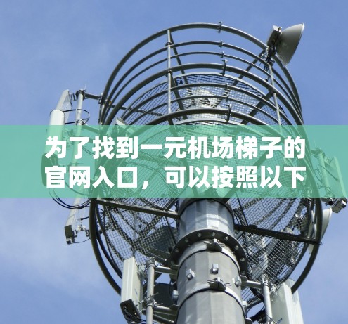 为了找到一元机场梯子的官网入口，可以按照以下步骤进行