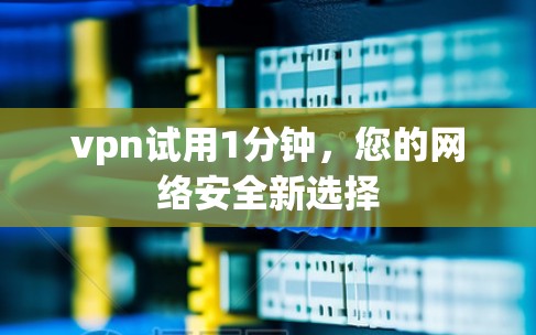 vpn试用1分钟,您的网络安全新选择 vpn试用1分钟,您的网络安全新选择