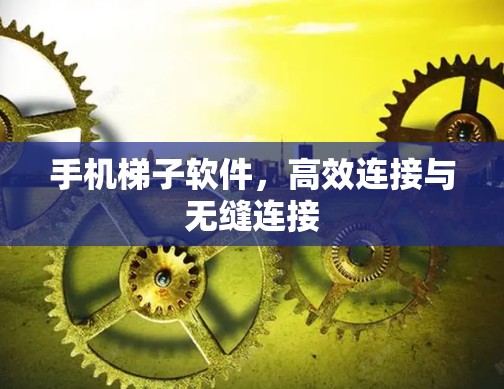 手机梯子软件，高效连接与无缝连接