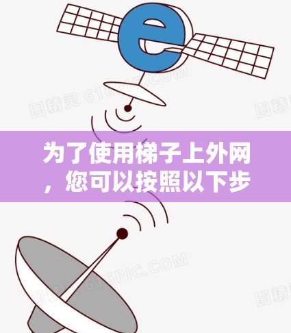 为了使用梯子上外网，您可以按照以下步骤进行操作