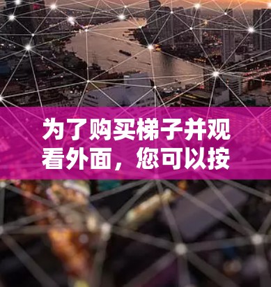 为了购买梯子并观看外面，您可以按照以下步骤进行