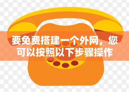 要免费搭建一个外网，您可以按照以下步骤操作