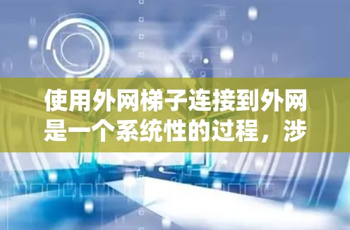 使用外网梯子连接到外网是一个系统性的过程，涉及多个步骤和注意事项。以下是对这一过程的分步说明