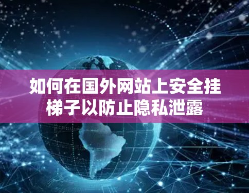如何在国外网站上安全挂梯子以防止隐私泄露
