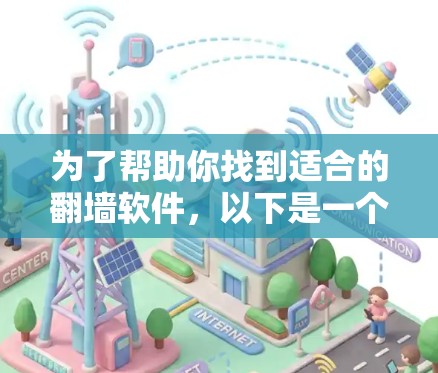 为了帮助你找到适合的翻墙软件，以下是一个分步骤的指南