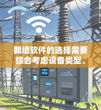 翻墙软件的选择需要综合考虑设备类型、网络协议、预算、用户界面偏好以及具体需求。以下是一些推荐的翻墙软件，供您参考