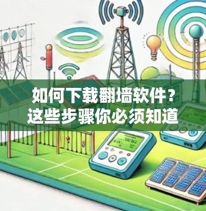 如何下载翻墙软件?这些步骤你必须知道 如何下载翻墙软件?这些步骤你必须知道