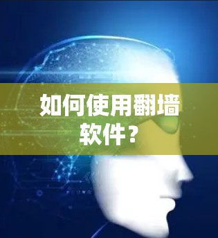 如何使用翻墙软件？