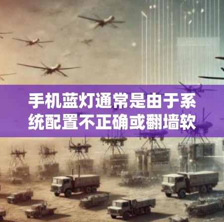 手机蓝灯通常是由于系统配置不正确或翻墙软件未正确启用导致的。以下是一些步骤，帮助你解决这个问题